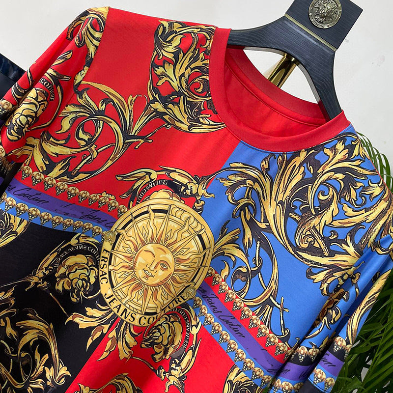 East Coast Shirts Spring/Summer Digital Print Casual Men's Short Sleeve T-Shirt