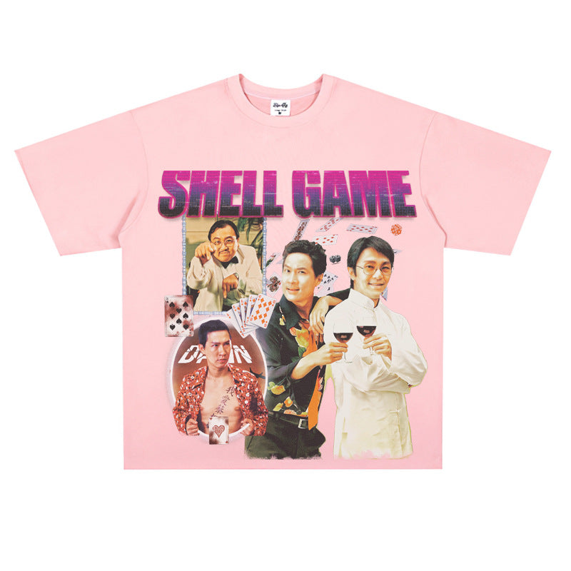 Film Star T Shirt Stephen Chow Short Sleeve T-shirt