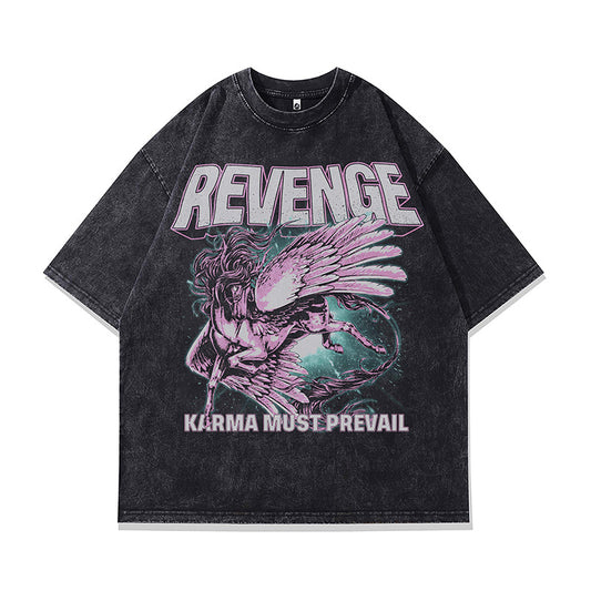 Ropa Vintage Hombre Vintage Print Make Old Short Sleeve T-Shirt