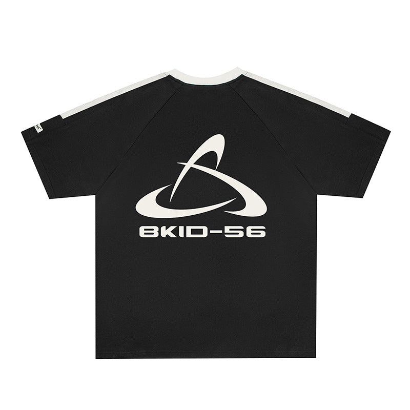 Vintage T Shirts Hip Hop Letter Print Short Sleeve T-Shirts