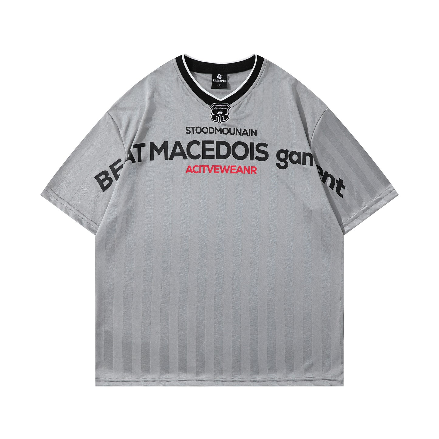 Retro Style Shirt For Men Summer Embroidery Short Sleeve T-Shirt