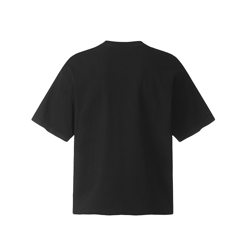 Hip Hop Clothes New York cleanfit short-sleeved T-shirt loose letter print short-sleeved T-shirt