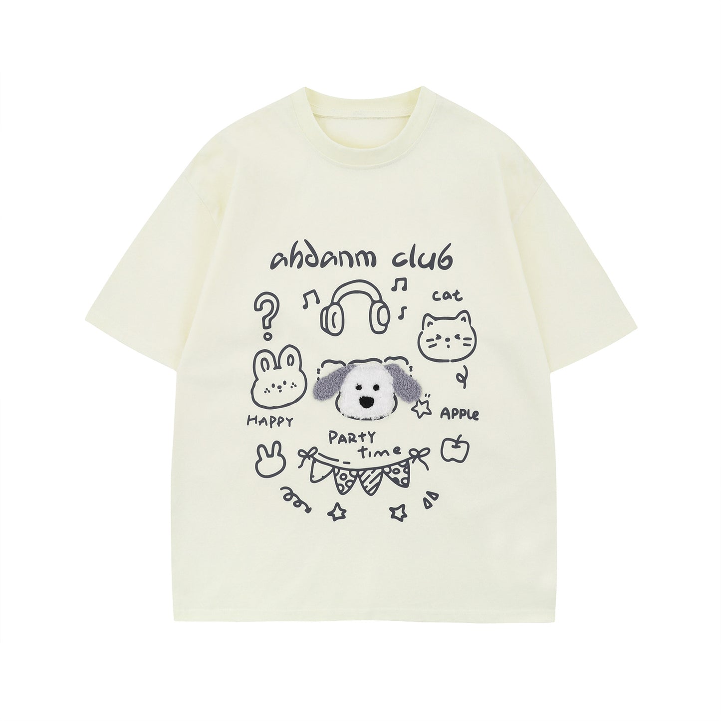 Nyc T Shirt Vintage Short Sleeve T-Shirt Summer Loose Casual Top