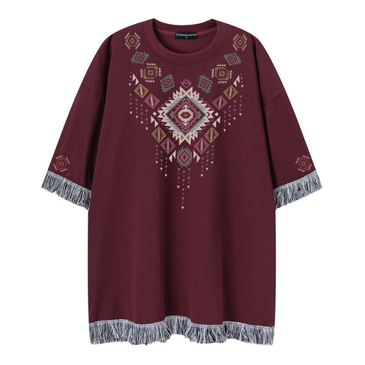 Camisetas streetwear Summer Vintage Casual Loose Short Sleeve T-Shirt