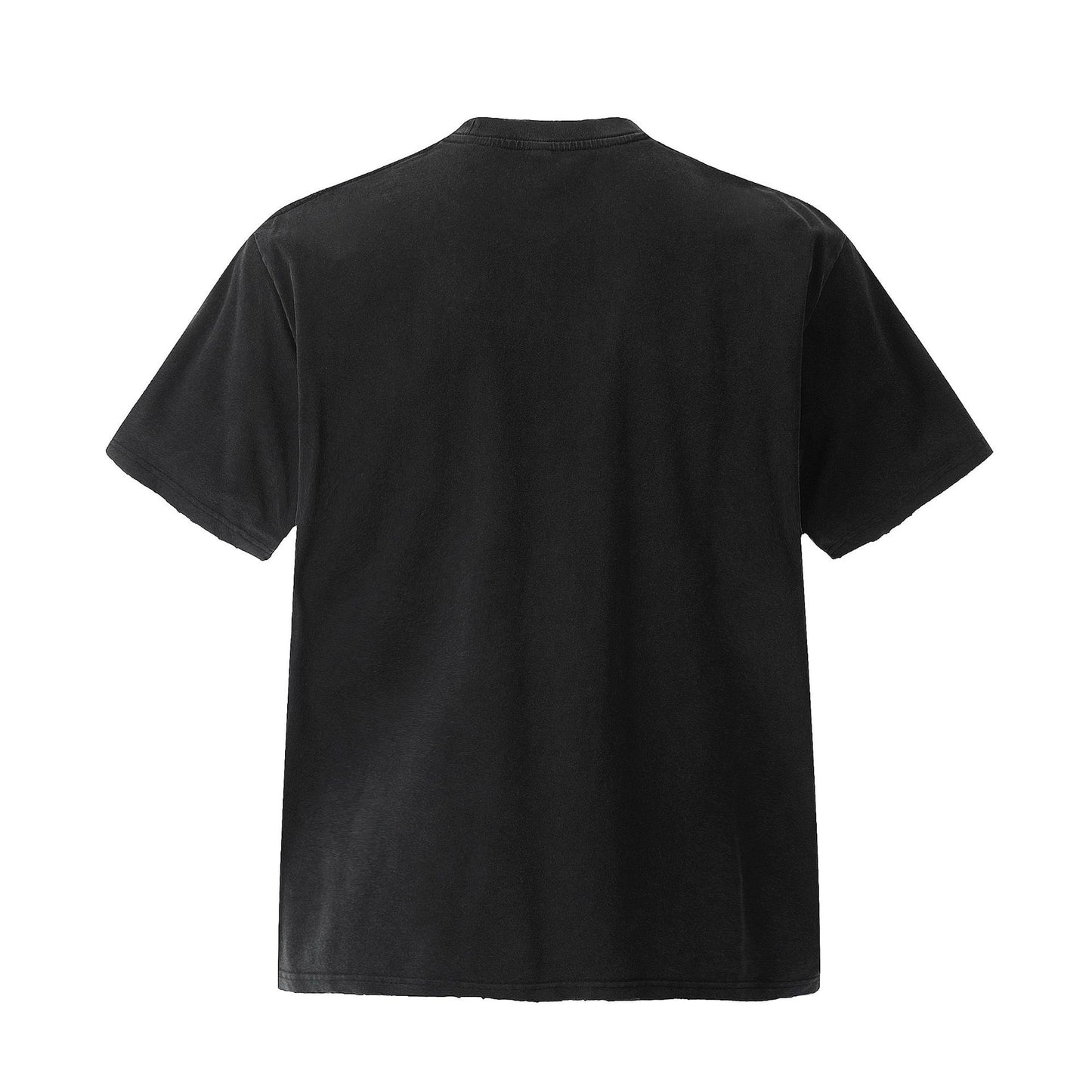 Hip hop shirt retro washed t-shirt short sleeve loose