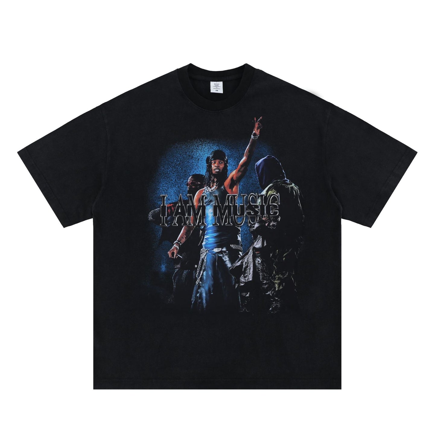 Vic Streetwear summer hip hop rapper print t-shirt