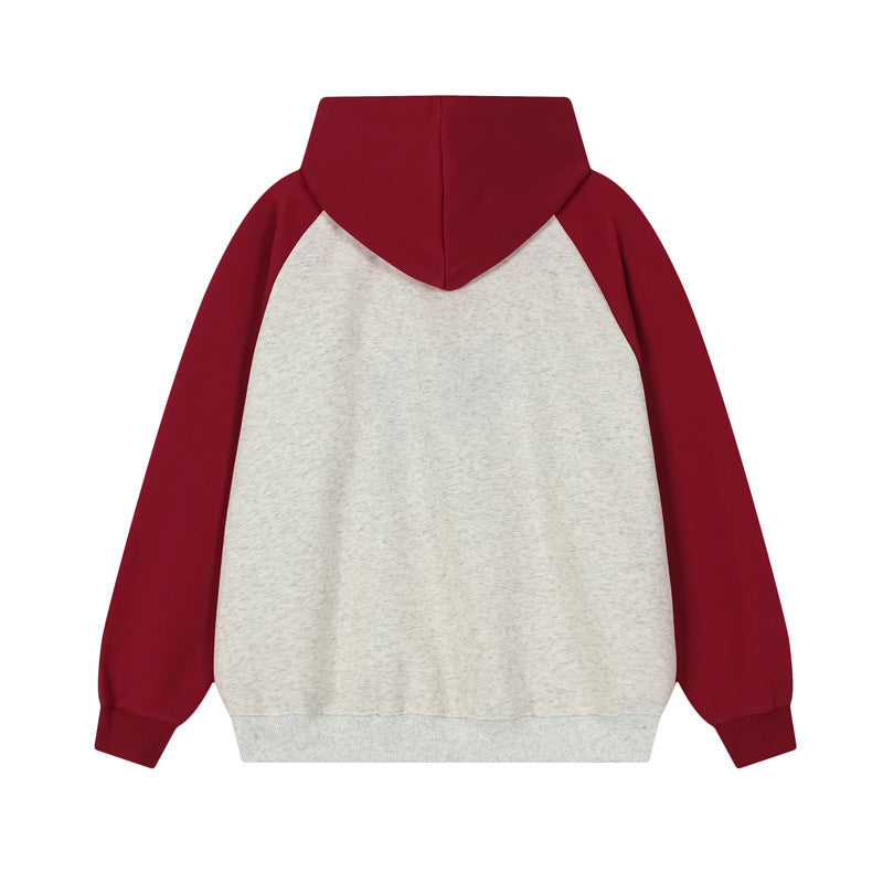Vice streetwear hooded fun towel embroidered sweater