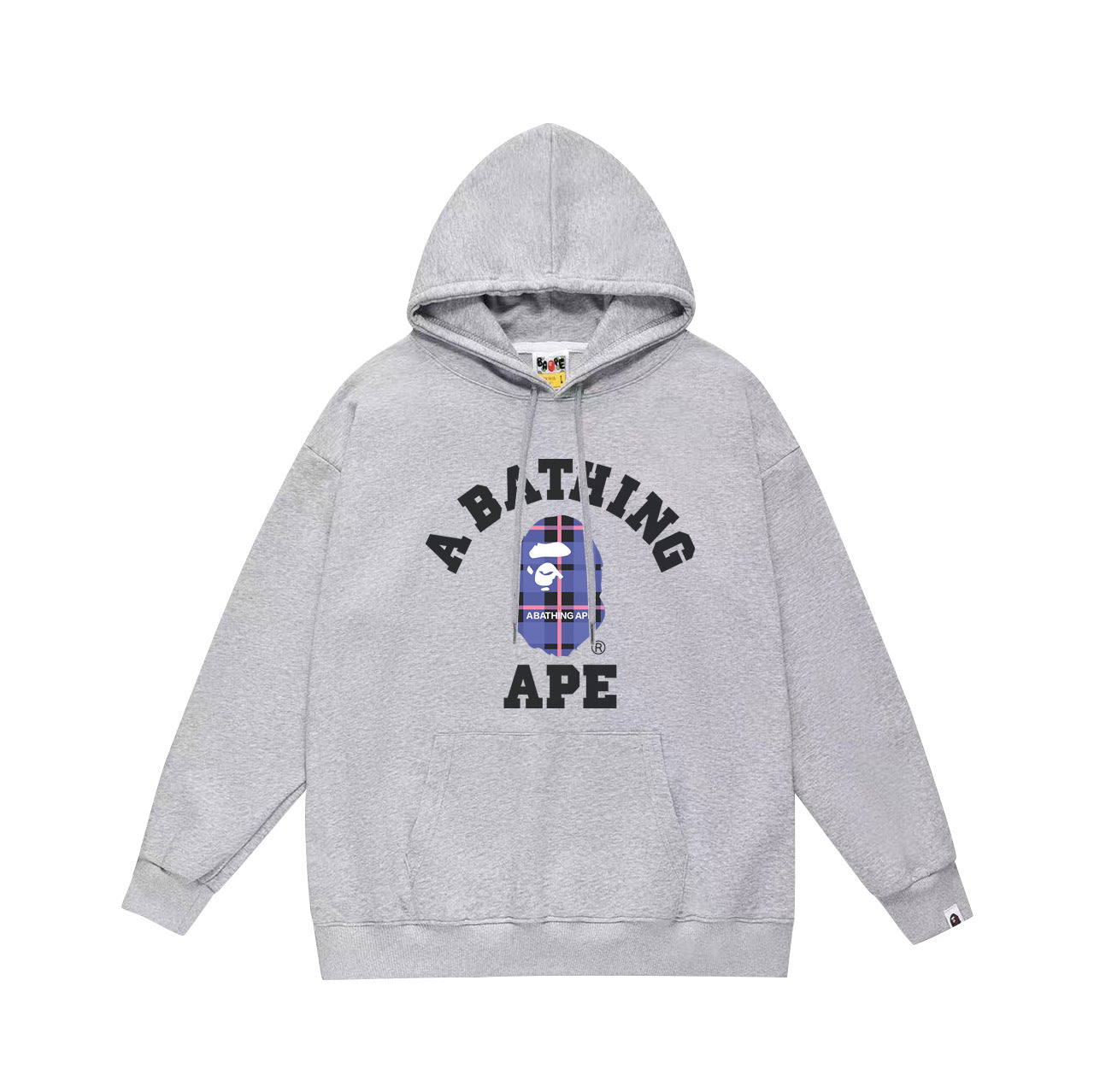 Ape Hoodie Autumn/Winter Letter Print Loose Hoodie Pullover Ape Sweater