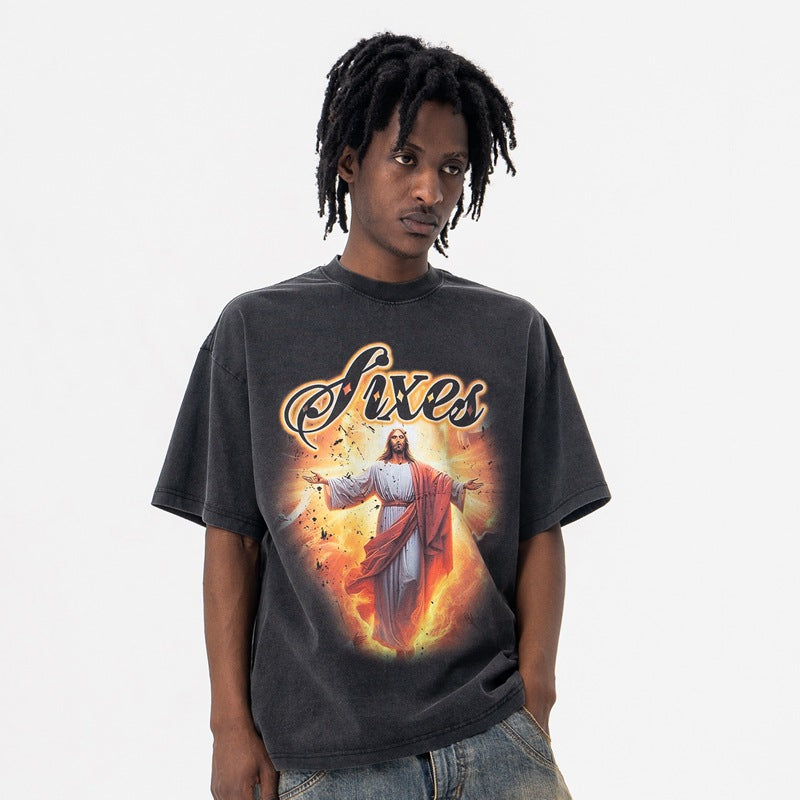 Vic Streetwear Summer Crew Neck T-Shirt