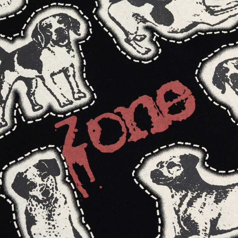 Camisetas streetwear Summer Vintage Puppy Letter Print Casual Short Sleeve T-Shirt