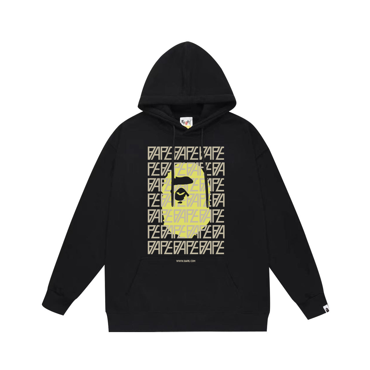 Ape Hoodie Autumn/Winter Letter Print Loose Hoodie Pullover Ape Sweater