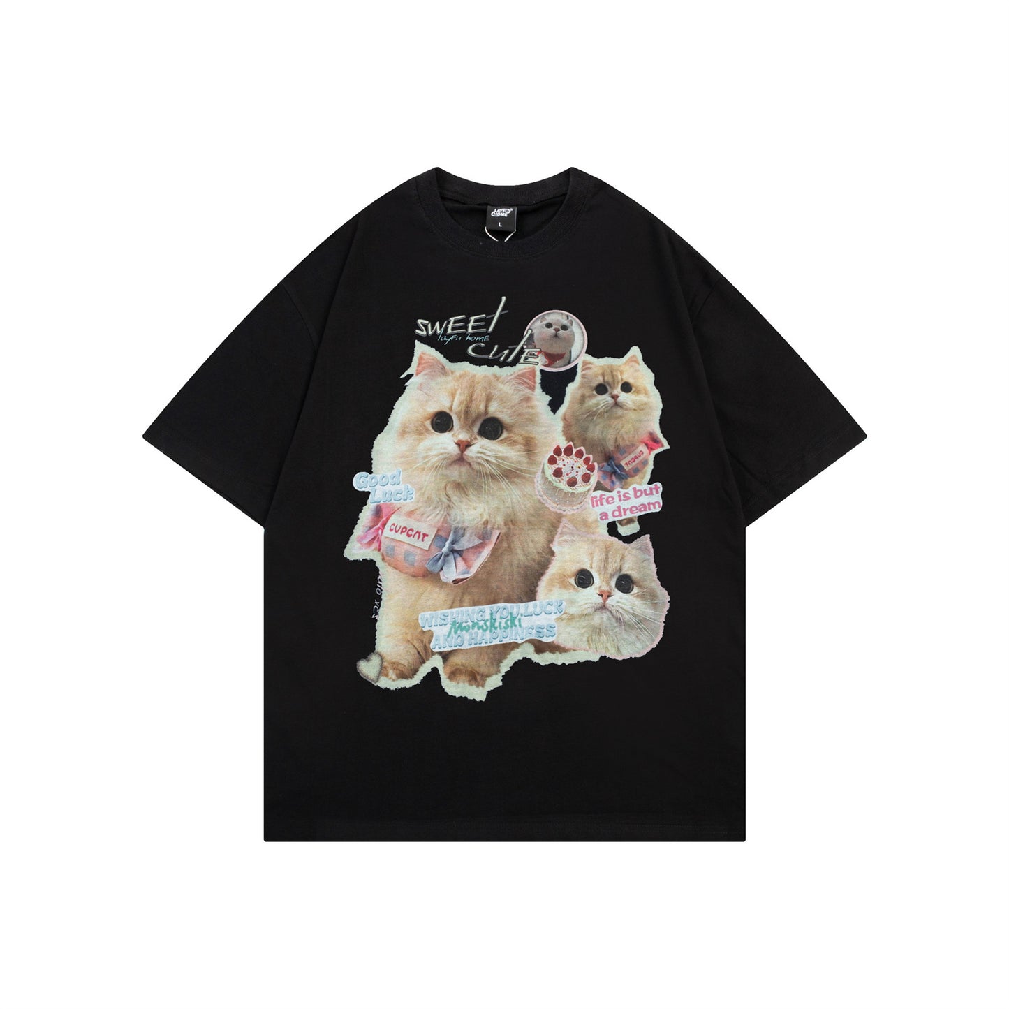 Vintage tarz t shirt vintage short sleeve t-shirt summer loose casual top