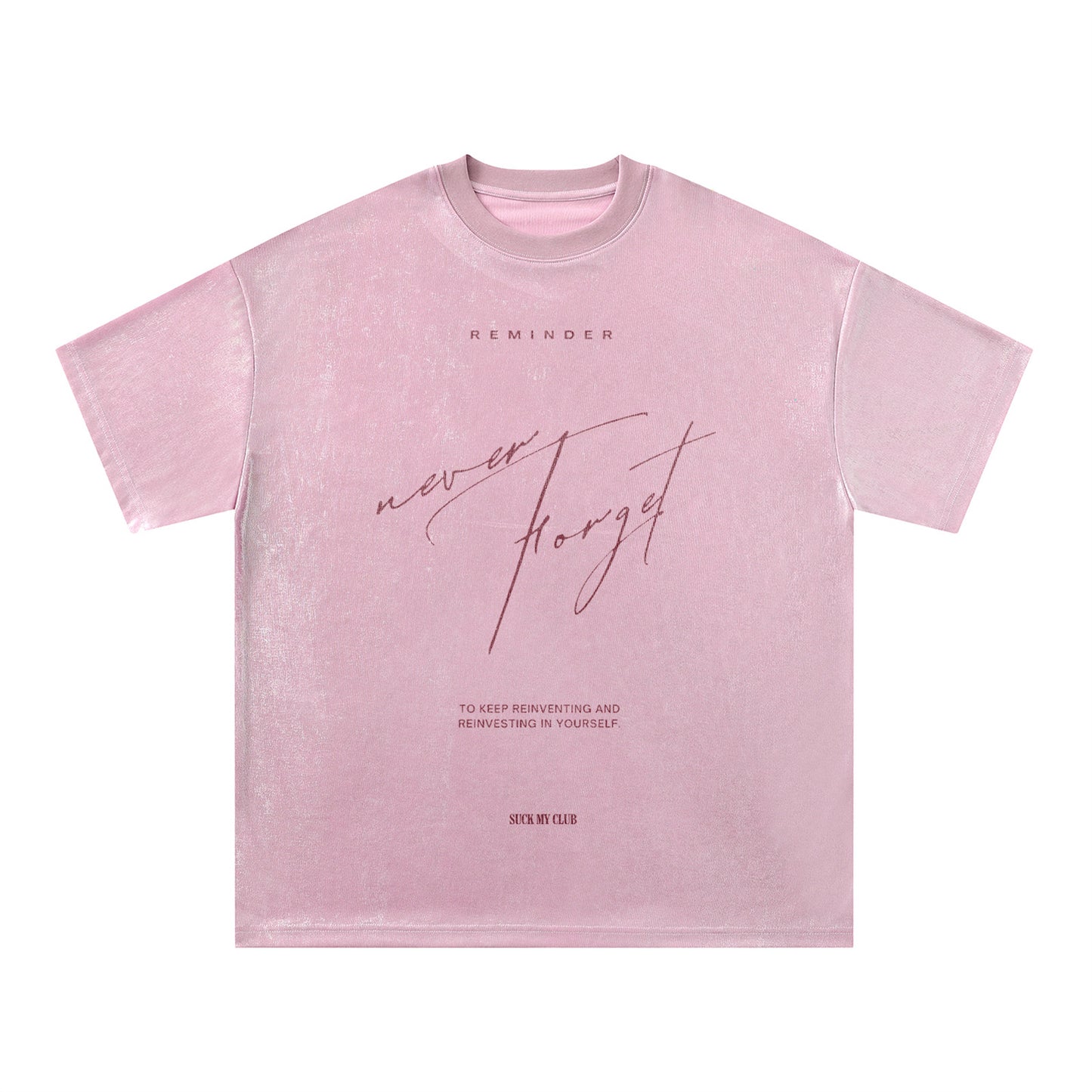 Distorted vintage crew neck short-sleeved t-shirt summer loose casual top