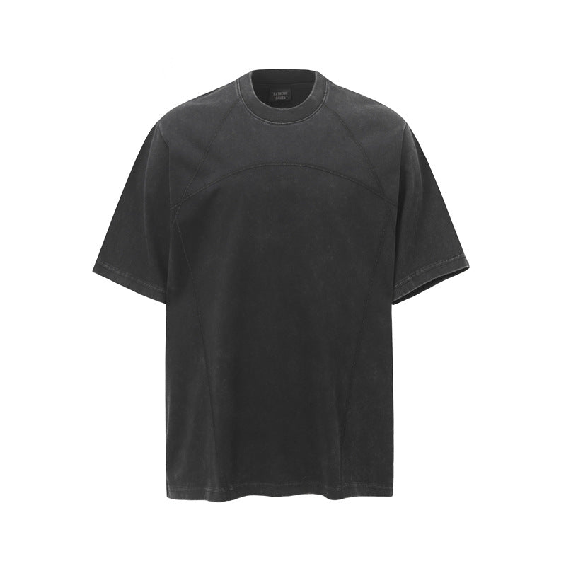 Camisas Retros Short Sleeve Crew Neck T-Shirt
