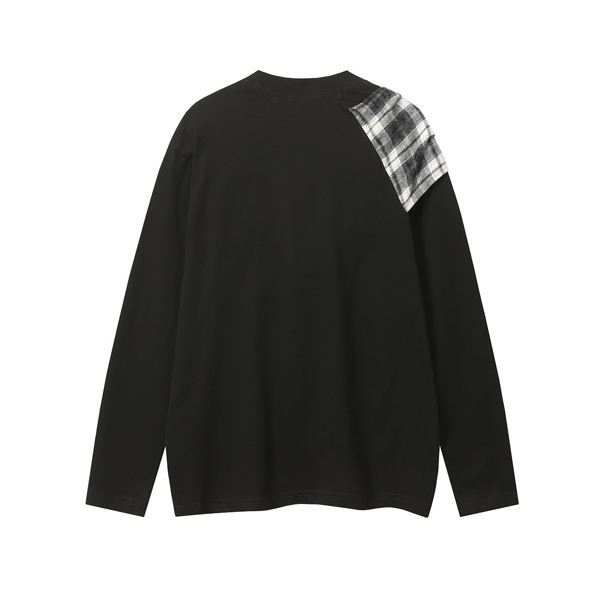 Unisex long-sleeved shirt casual strap design