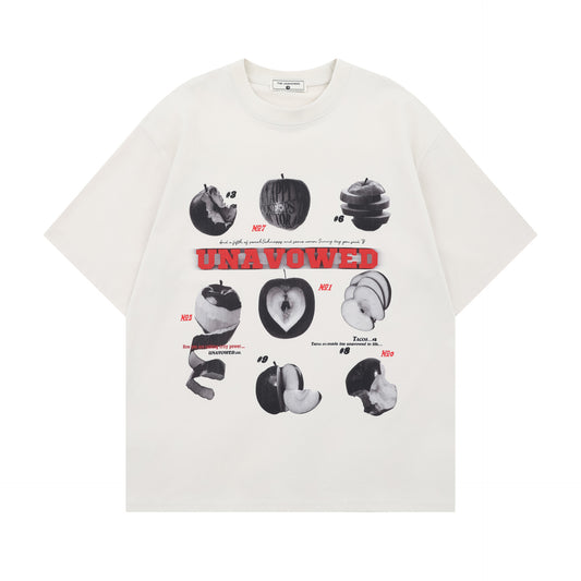 Hip Hop Clothing Summer T-Shirt Loose Short Sleeves