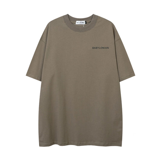 Vintage Tišö Rt Summer Casual Letter Print Short Sleeve T-Shirt