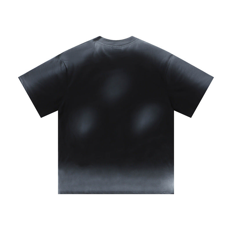 US drip outfits Summer Vintage Casual Loose Short Sleeve T-Shirts