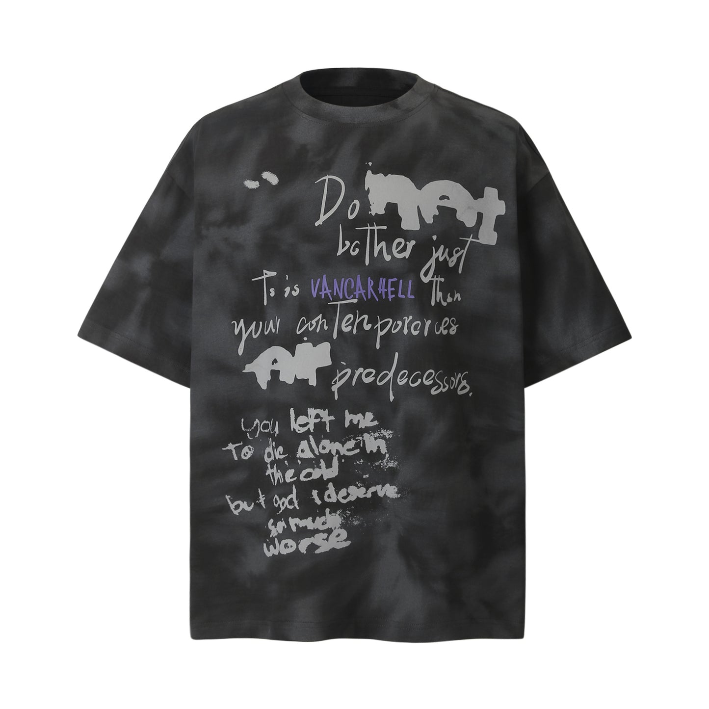 Unisex T-shirts Summer Letter Men's Loose Short Sleeve T-Shirt
