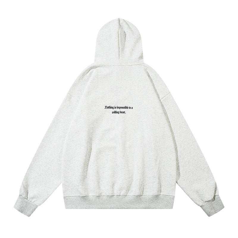 Streetwear Hoodie Washed Vintage Old Sweater Fall Hip Hoodie Loose Top