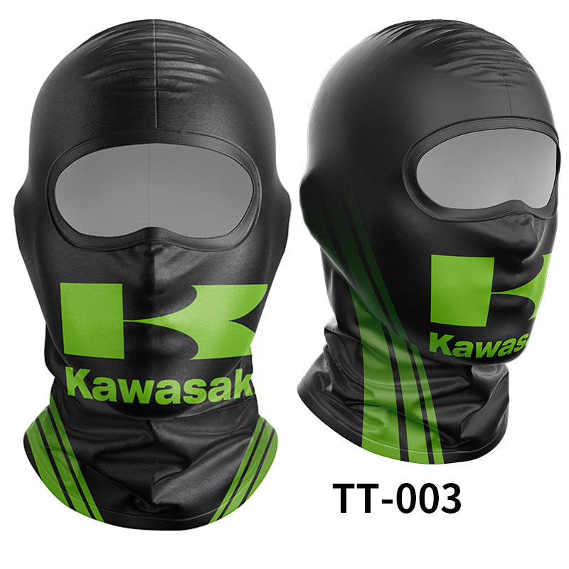 Cycling Windproof Hood Ice Silk Full Face Sunscreen