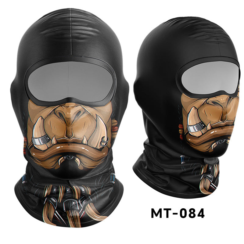 Cycling Windproof Hood Outdoor Cycling Sunscreen Ice Silk Fabric Scarf Face Towel