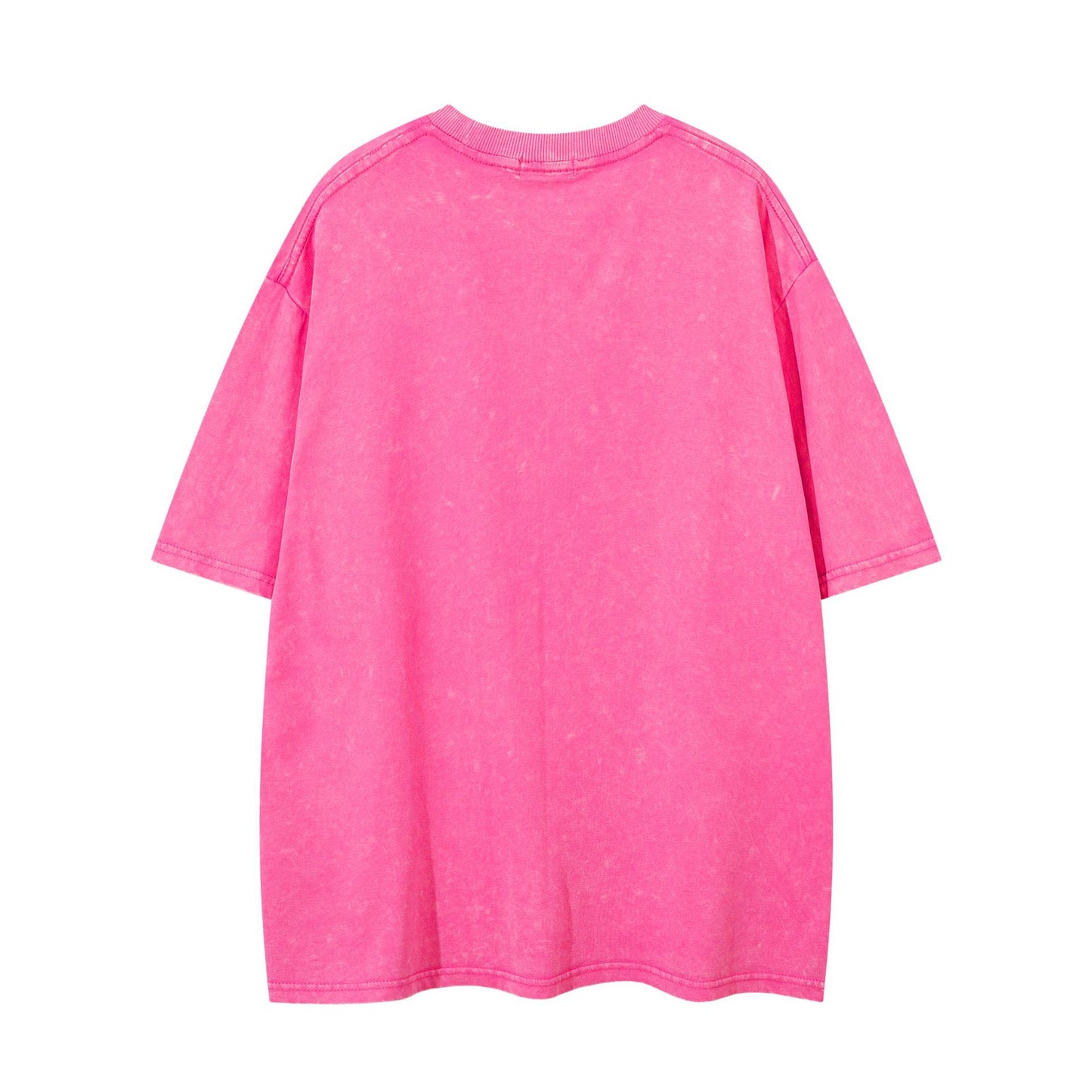 Vestimenta De Los 90 Summer Vintage Washed Old T-Shirt Short Sleeve