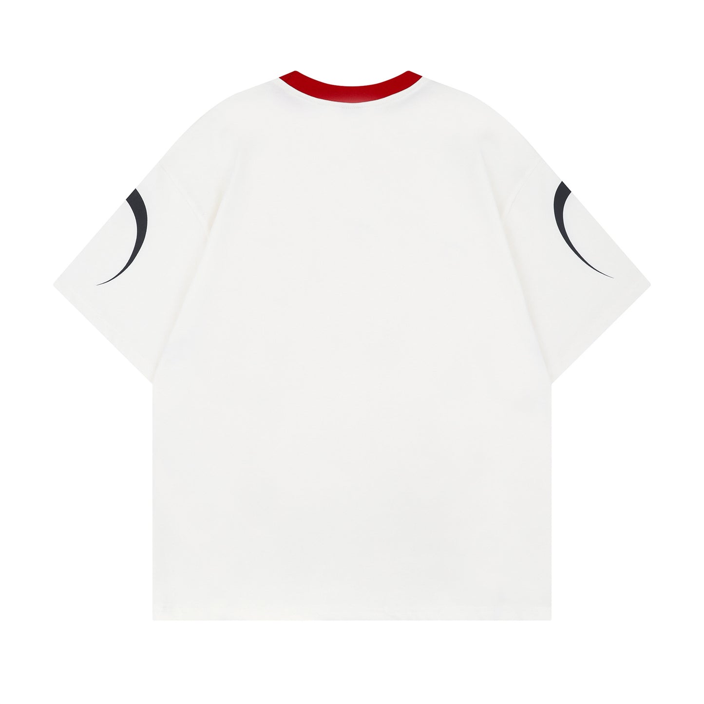 Distorted vintage hip hop alphabet print short sleeve t-shirt summer oversize t-shirt