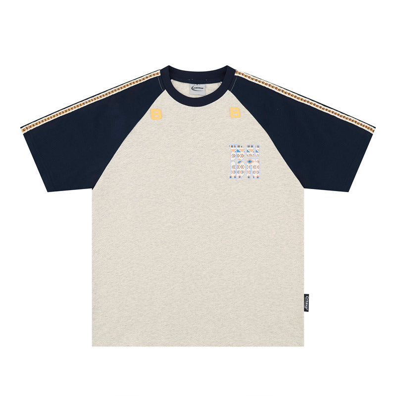Camisetas streetwear Summer Vintage Casual Loose Short Sleeve T-Shirt