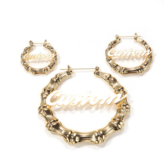 Earrings Custom Letter Earrings Word Up Alphabet Pieces