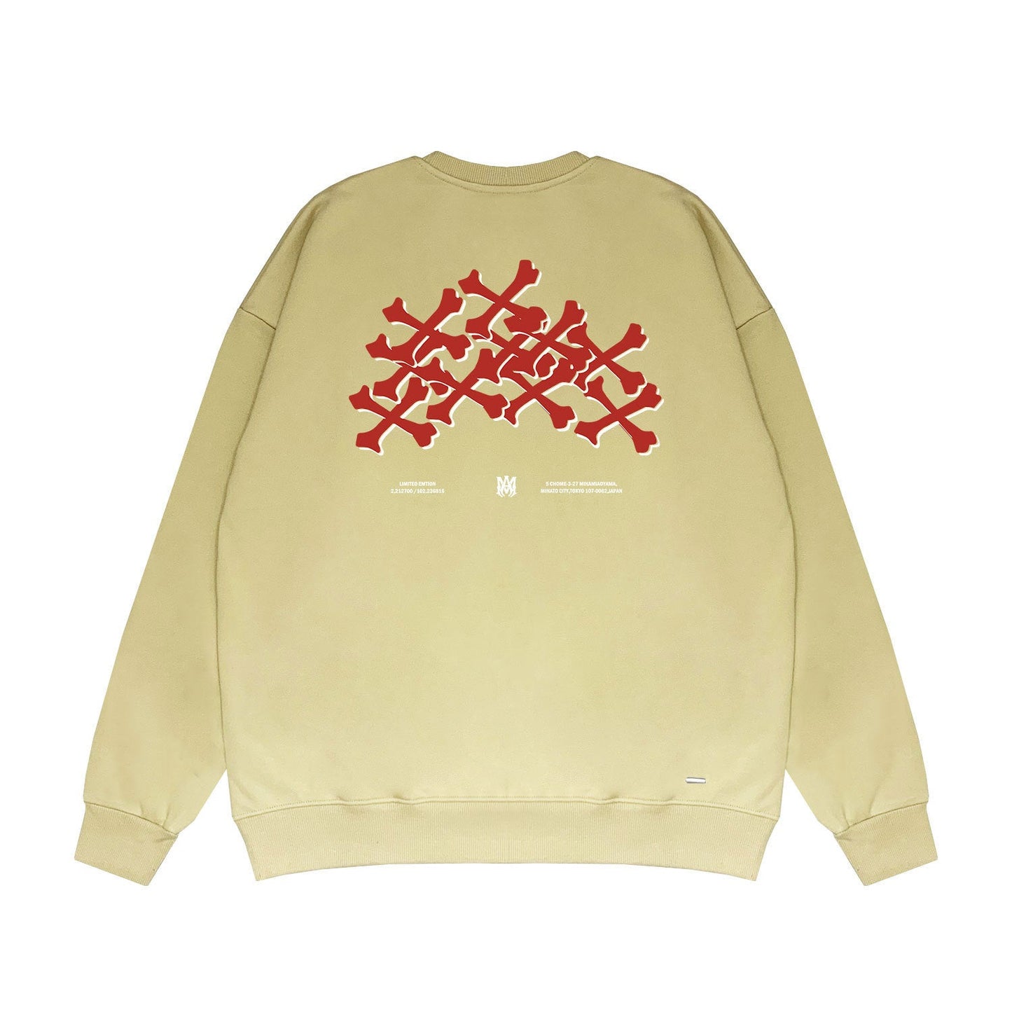 Amiri Long Sleeved Shirt Fashion Brand Crew Sweatshirts round Neck Sweater