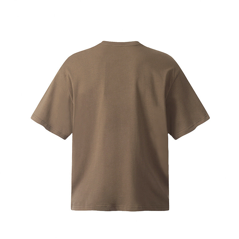 Marcas De Streetwear Graffiti Letter Print Short Sleeve T-Shirt