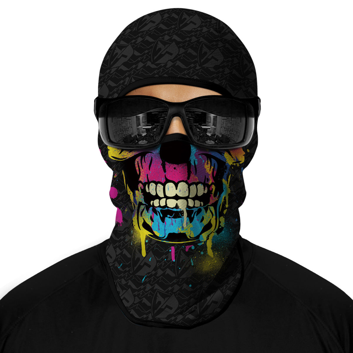 Cycling Windproof Hood Ice Silk Sunscreen Windproof 3D Headgear Men and Women
