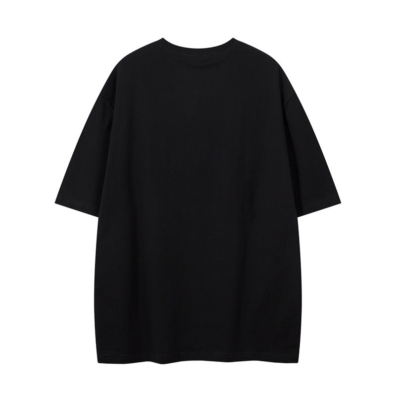 US drip outfits Summer Vintage Casual Loose Short Sleeve T-Shirts