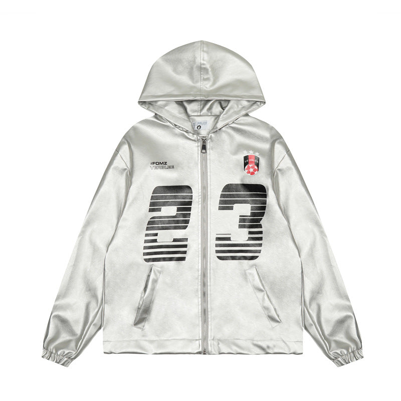 Streetwear Hoodie Hip Hop Loose Hooded Cardigan Jacket