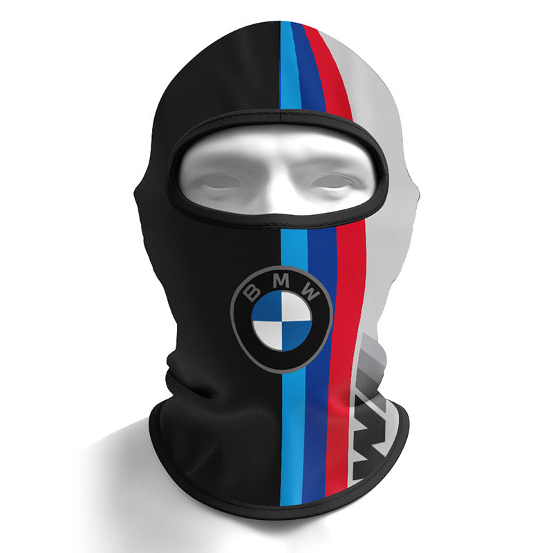 Cycling Windproof Hood Sunscreen Windproof Ice Silk Fabric Full Face Protection