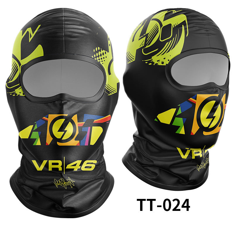 Cycling Windproof Hood Ice Silk Full Face Sunscreen