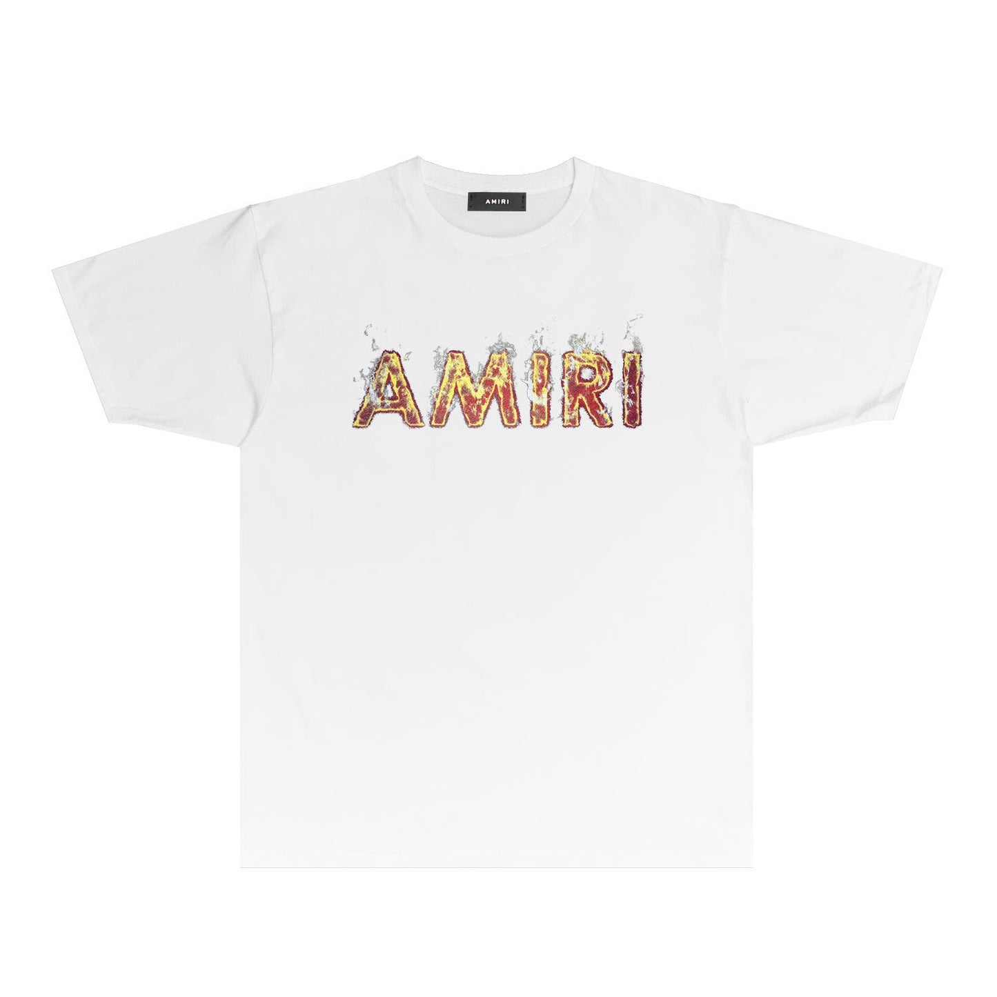 Amiri T Shirts Fashion Brand T Shirt Short Sleeve T-shirt Blouse