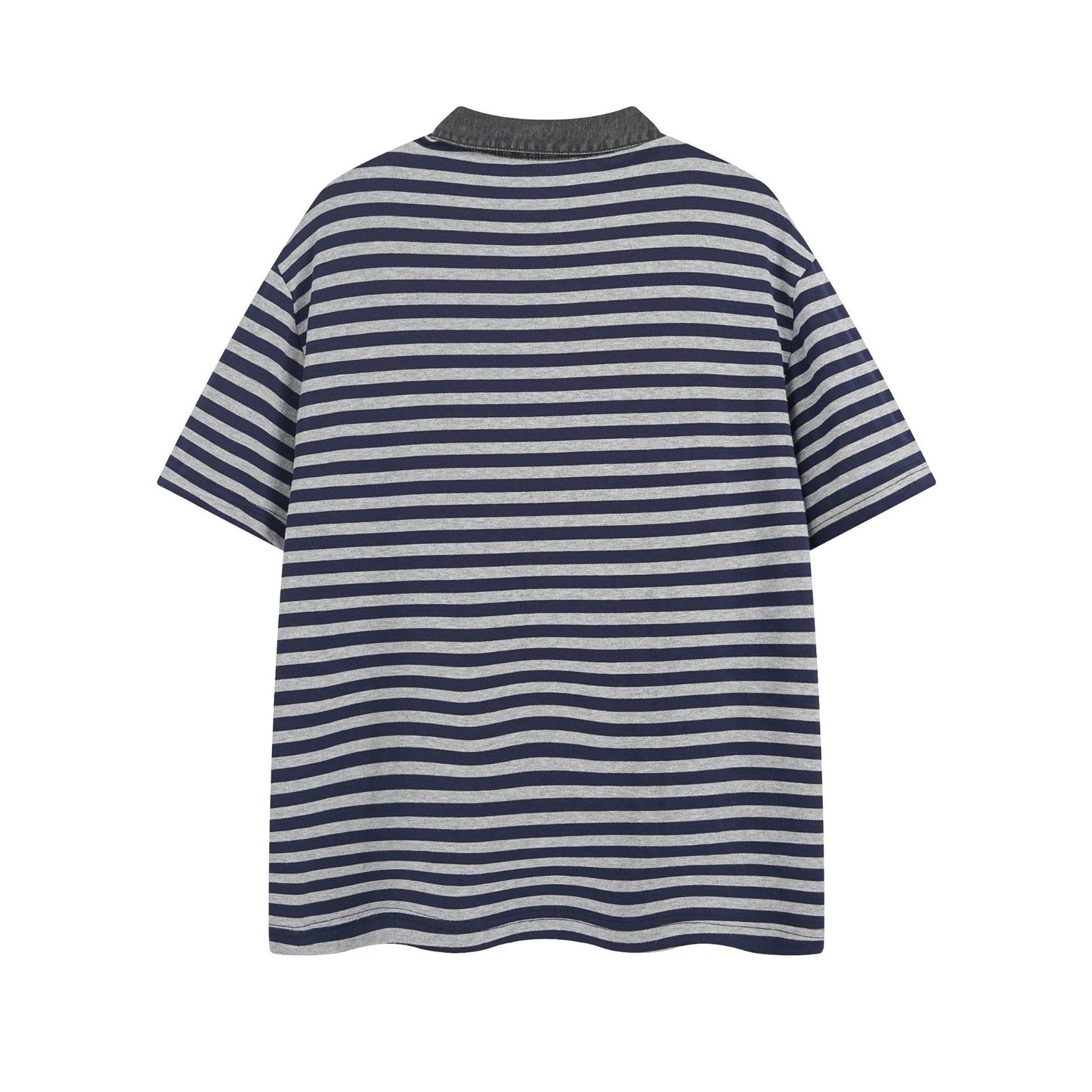 Ye T Shirt Summer Wash T-Shirt Retro Lapel Polo Shirt Short Sleeve