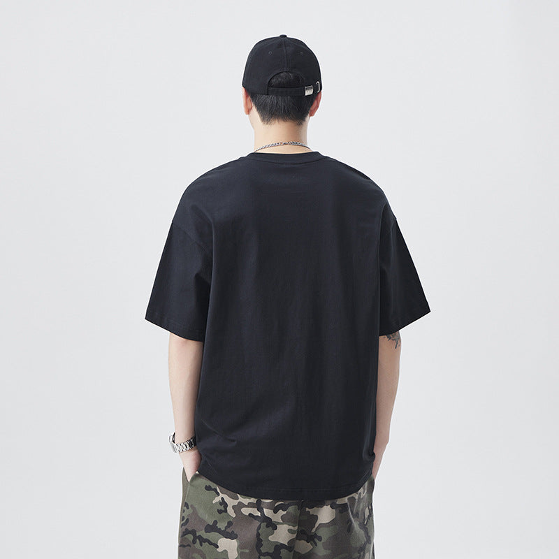 Mens T-shirts Short Sleeves Summer Loose