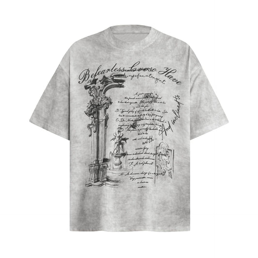 Ye T Shirt Summer Retro Old Short Sleeve T-Shirt