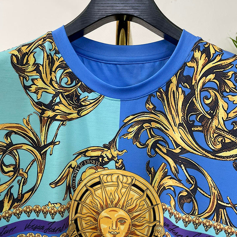 East Coast Shirts Spring/Summer Digital Print Casual Men's Short Sleeve T-Shirt