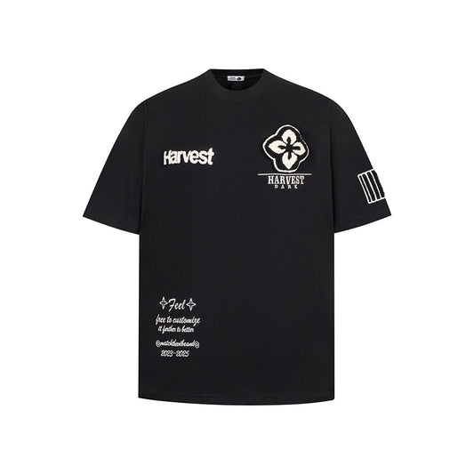 Hip Hop Clothes New York Alphabet Short Sleeve T-Shirt Loose Casual