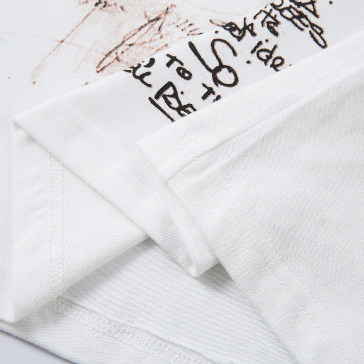 Hip hop clothing new york summer short vintage graffiti t-shirt loose