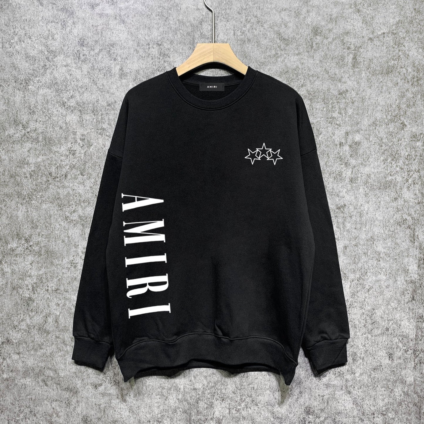 Amiri Sweatshirt Loose Casual Print Round Neck Sweater
