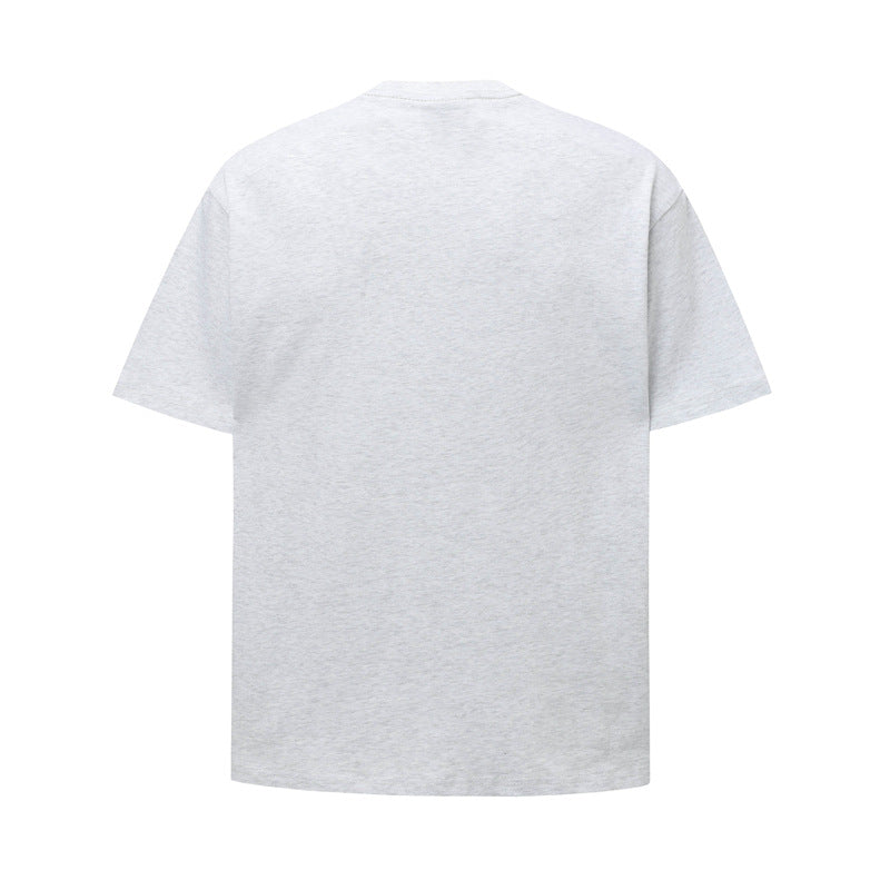 Hip Hop Shirts For Boys Vintage Alphabet Print Short Sleeve T-Shirt