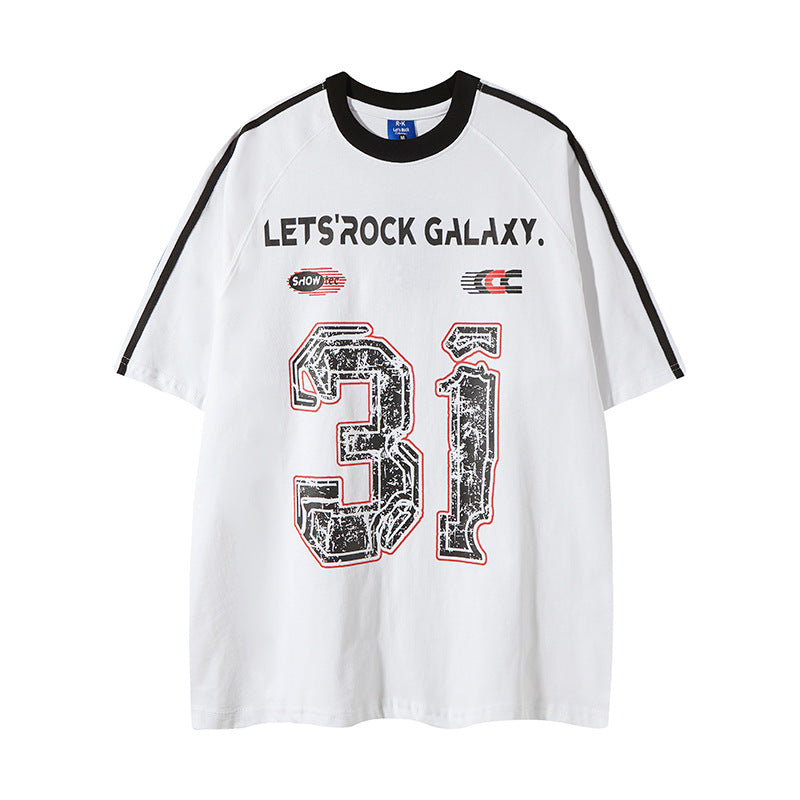 Nyc 1990 Shirt Short Sleeve T-Shirt Summer Loose Top