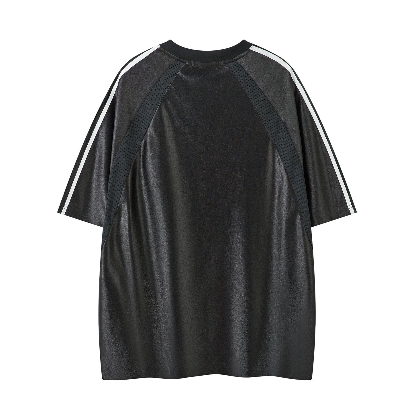 Hip hop shirt summer short-sleeved loose hiphop quick-drying sweatshirt racing suit T-shirt