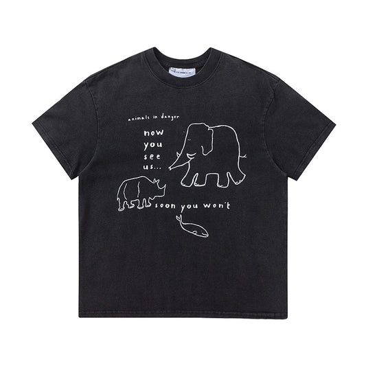 60s Style T Shirts Summer T-Shirt Top