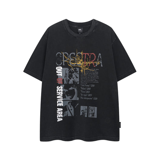 Nyc T Shirt Alphabet Print Short Sleeve T-Shirt Oversize Summer Top